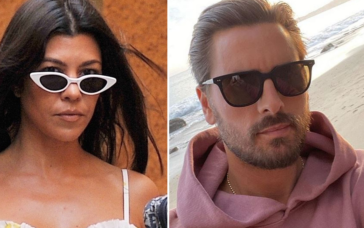 Scott Disick FLIRTUJE z Kourtney Kardashian
