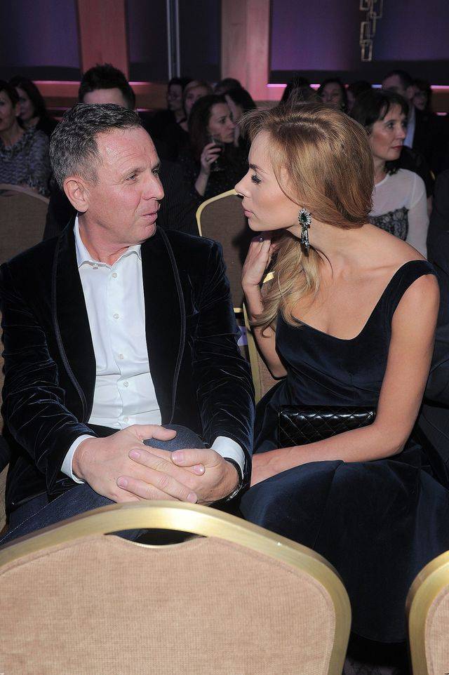 Izabela Janachowska z mężem