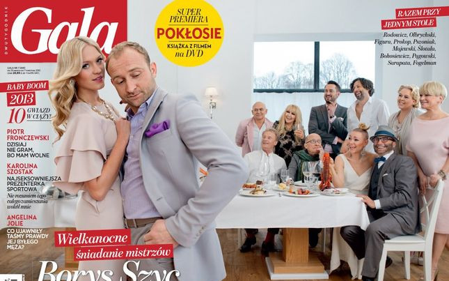 Szyc i Ślotała na świątecznej okładce Gali (FOTO)