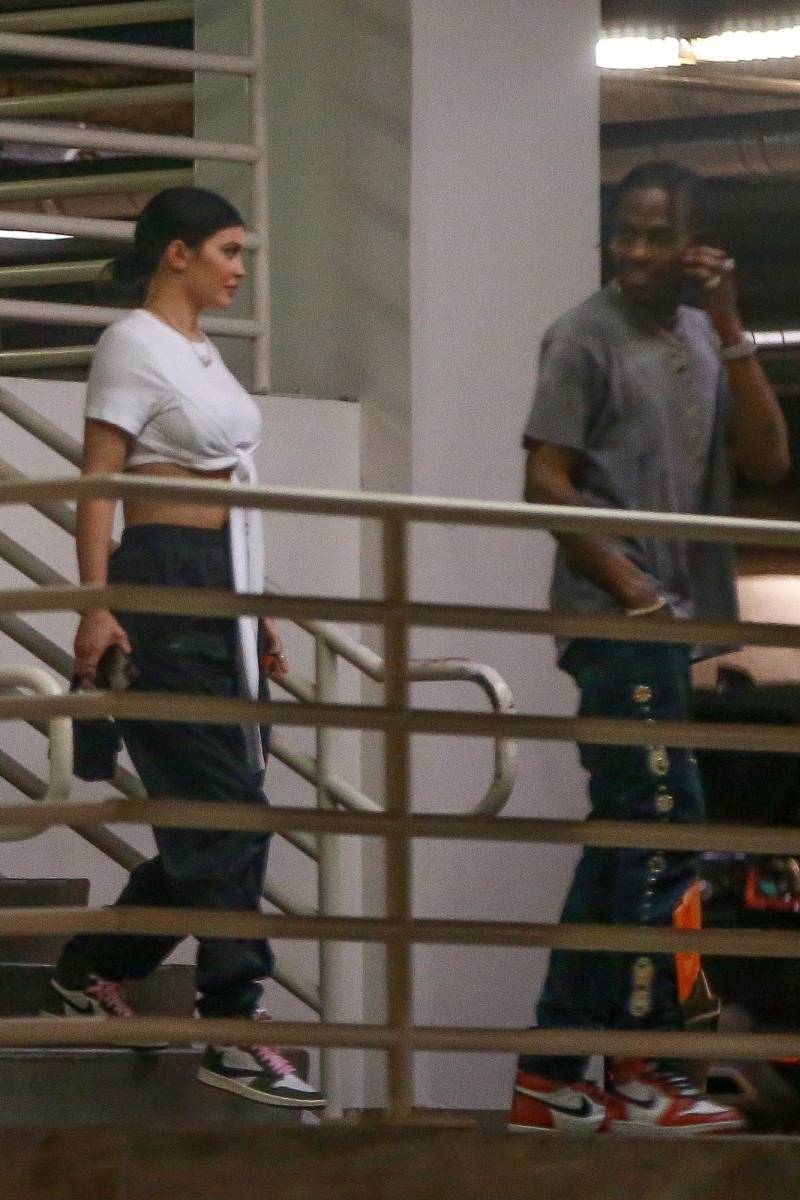 Kylie Jenner i Travis Scott na zakupach