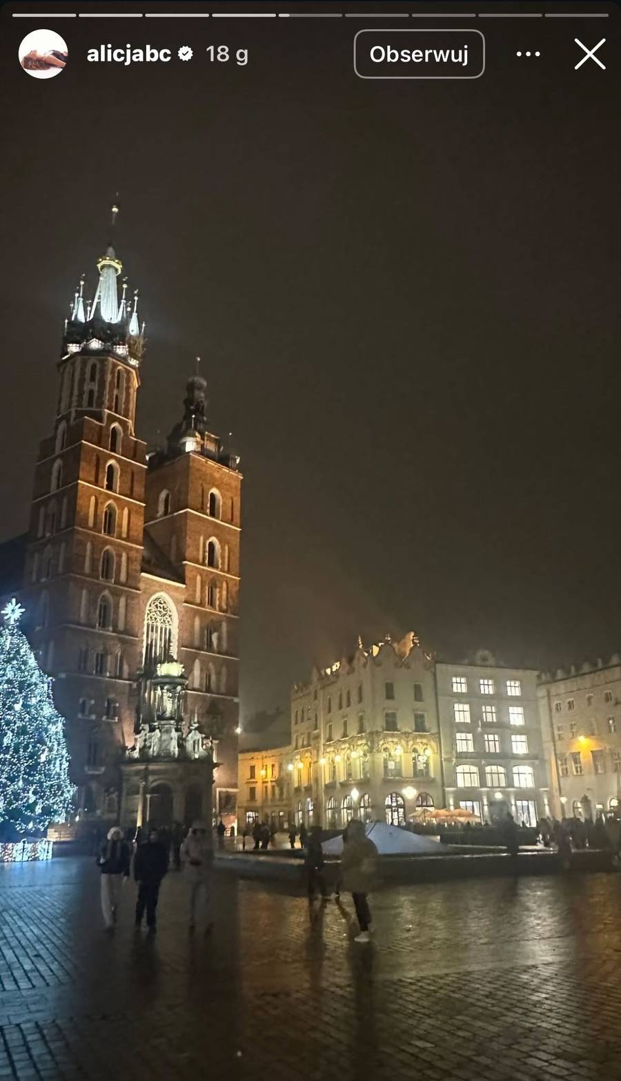 Alicja Bachleda-Curuś w Polsce/Instagram/alicjabc