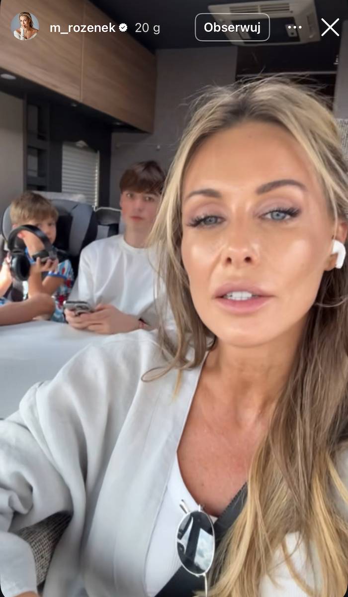 Małgorzata Rozenek z rodziną ruszyła w podróż kamperem. Napotkali pierwsze trudności… (FOTO)