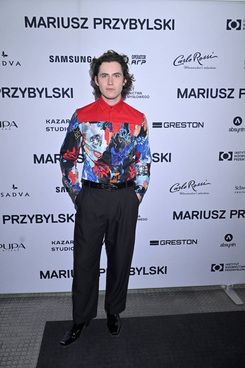 Plejada gwiazd na pokazie Mariusza Przybylskiego: Andrzej Piaseczny, Anna Popek, Żmuda Trzebiatowska…