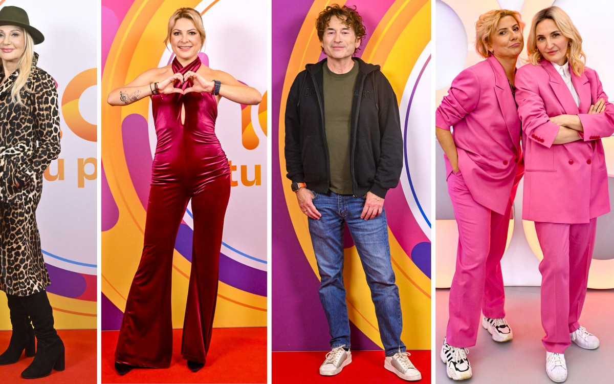 Plejada gwiazd o poranku w “Halo Tu Polsat”! Piotr Rubik, Magda Narożna z córką, Joanna Kurowska (FOTO)