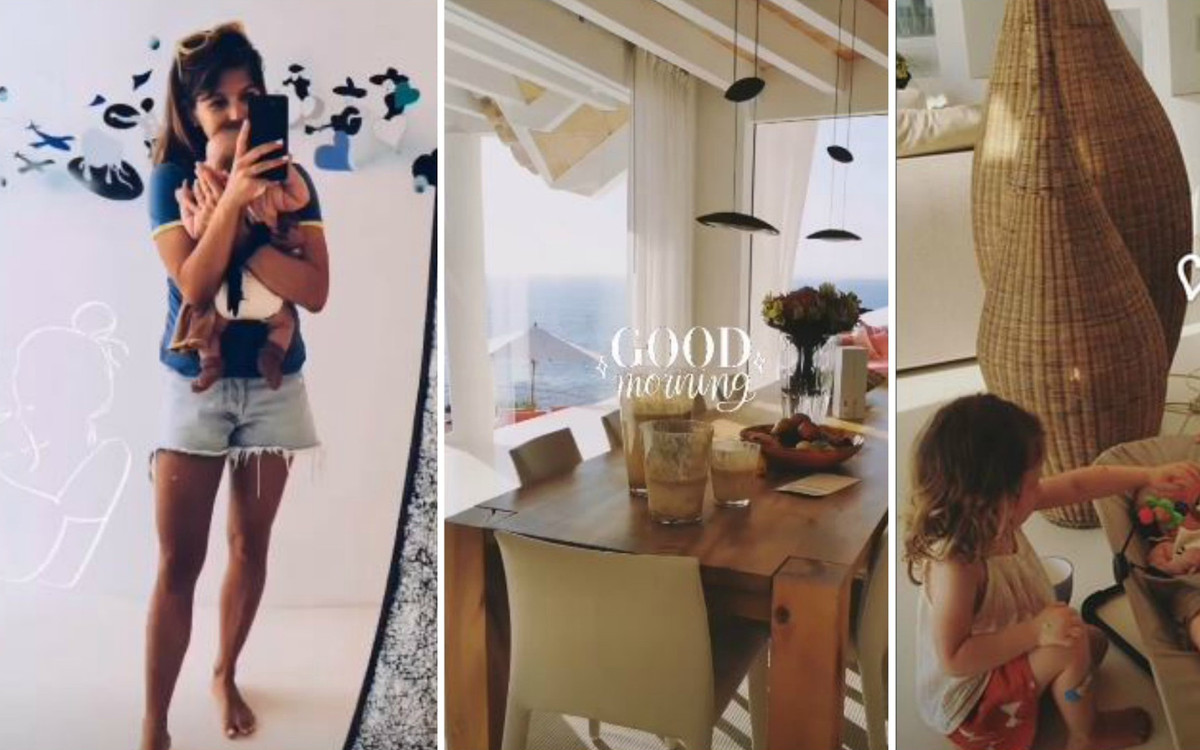 RAJSKIE wakacje Anny Lewandowskiej – bawiące się dzieci, luksusowy apartament i mocna opalenizna trenerki (ZDJĘCIA)