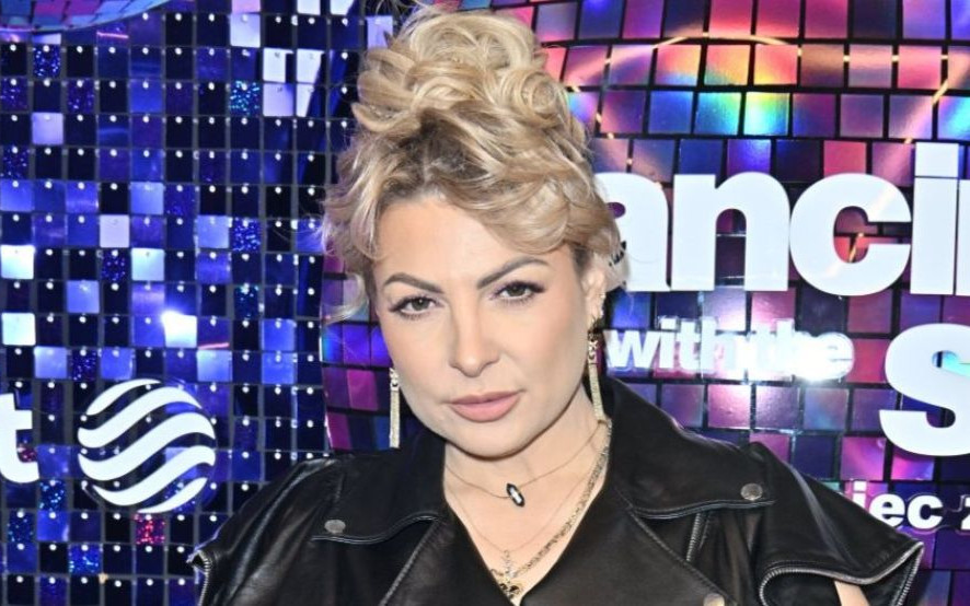 Magdalena Narożna cała w skórze na ściance “TzG”. Spójrzcie tylko na te buty