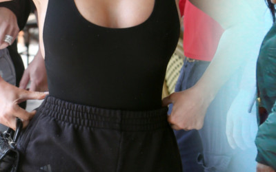 Zwróciłeś uwagę na brzuch Kim Kardashian? Być może zauważyłeś jeden szczegół