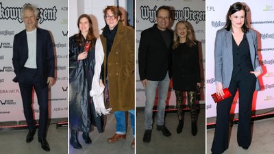 Urocze ujęcia na premierze spektaklu. Zakochani Kamila Kamińska i Michał Meyer, Robert Górski z żoną (FOTO)