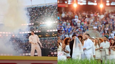 Wzięli ślub i przyćmili finał Super Bowl. To wydarzenie przejdzie do historii
