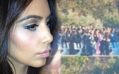 Mamy PIERWSZE ZDJĘCIA ze ślubu Kim Kardashian (FOTO)