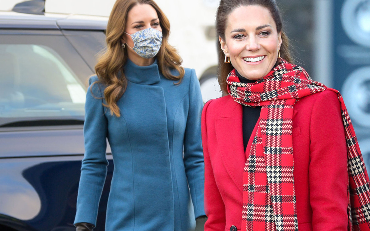 Kate Middleton: niebieska czy czerwona?