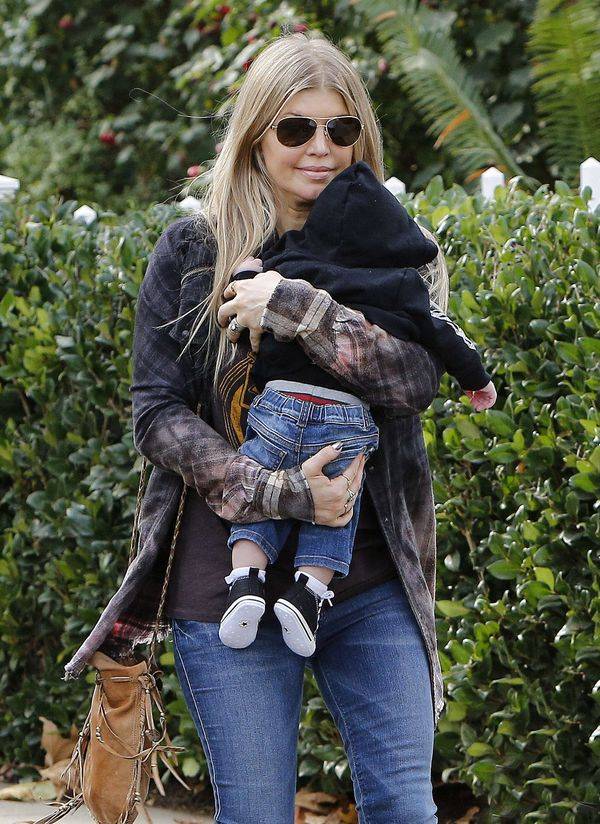 Fergie i Josh Duhamel opiekują się synkiem