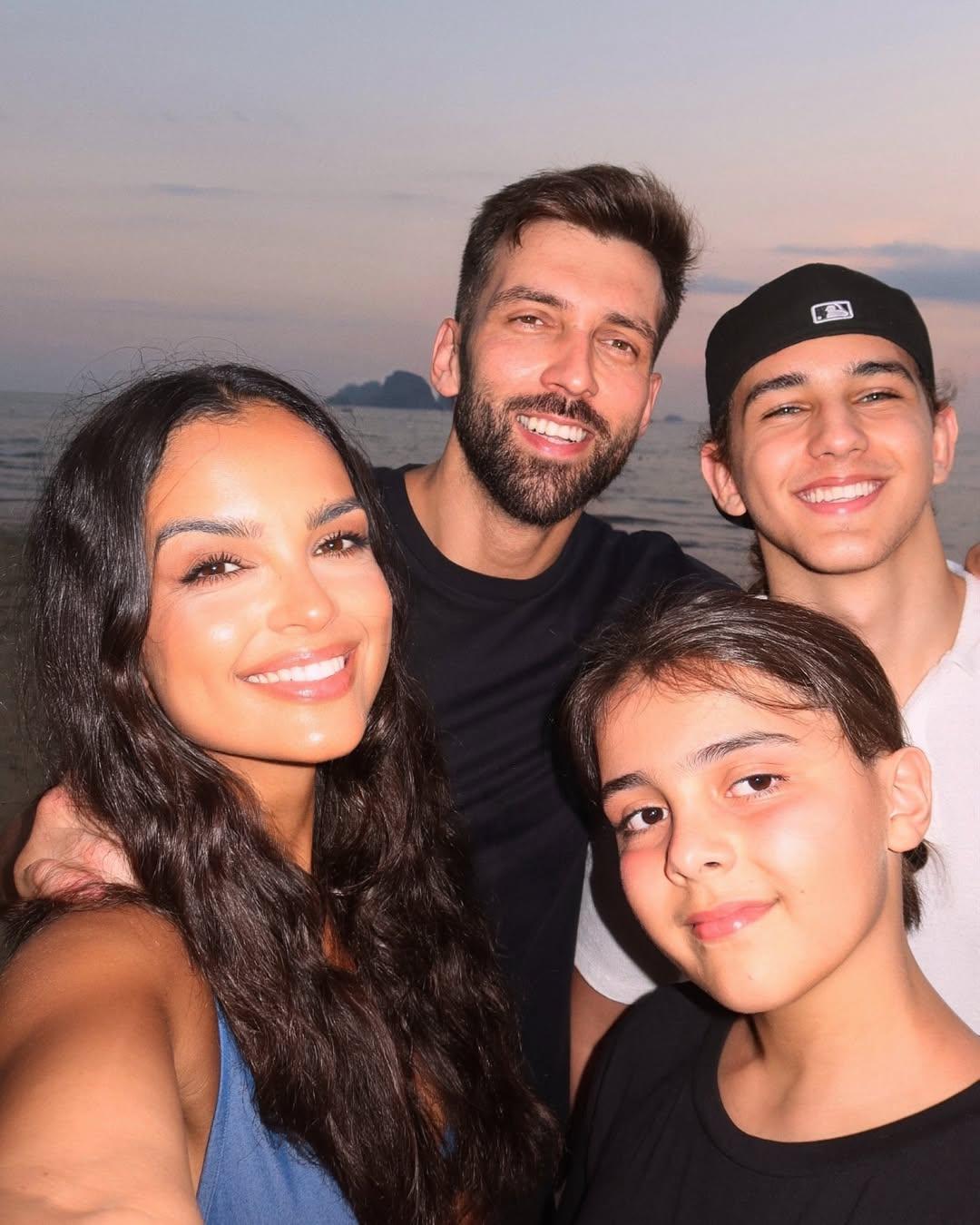 Klaudia El Dursi z rodziną na wakacjach, fot. Instagram