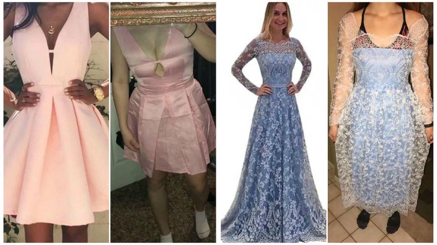 Chciały mieć PIĘKNE sukienki na studniówkę – OTO, co przyszło w paczce