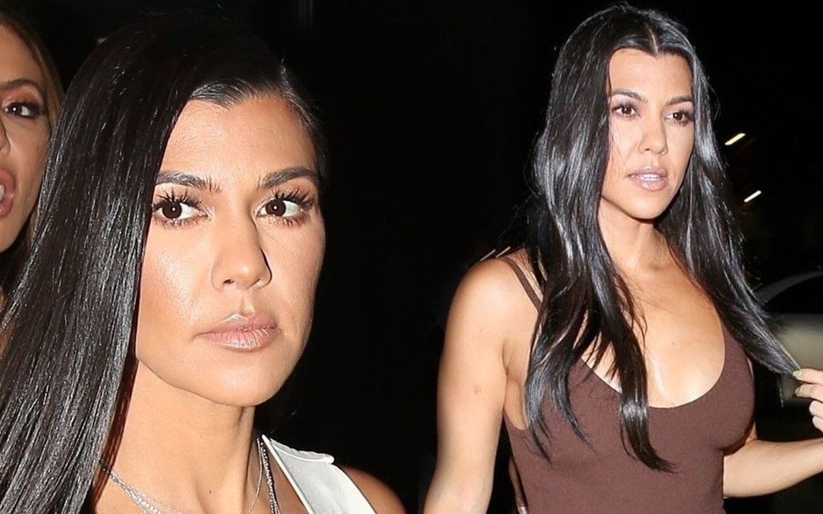 Kourtney Kardashian w KUSYM bikini opala się na statku. Ciało godne pozazdroszczenia