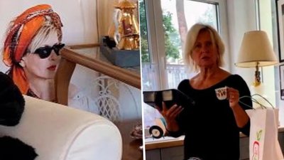 Dom Ewy Kasprzyk pośród lasu. To tu wije gniazdko z młodszym partnerem