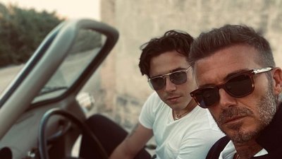 Pierwszy raz w życiu doszło do agresywnej konfrontacji Davida Beckhama z Brooklynem