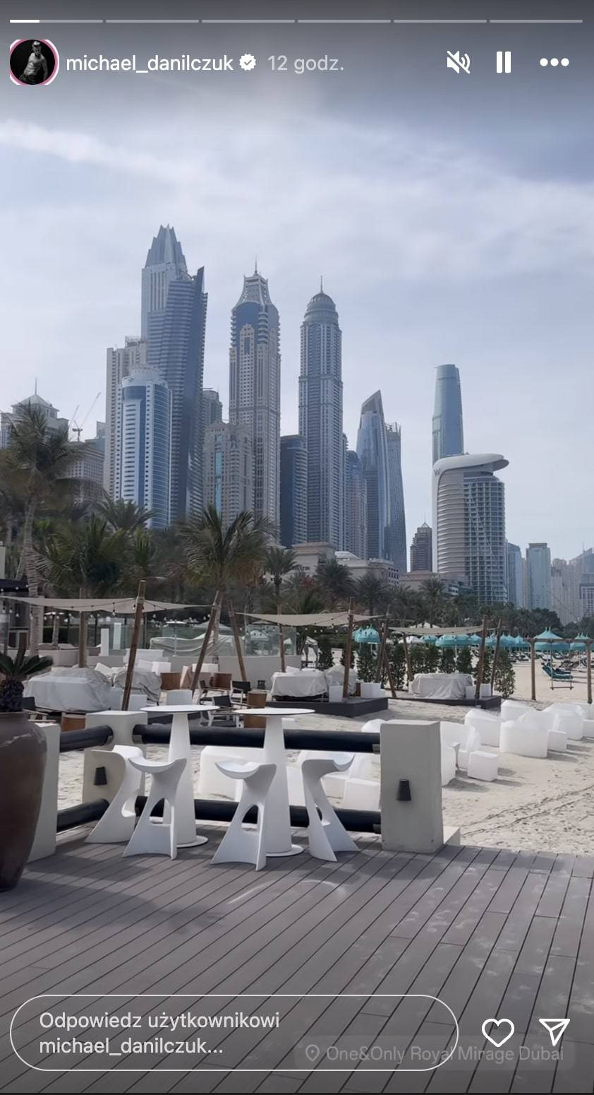 Maffashion i Michał Danilczuk w miłosnych uniesieniach! Opublikowali romantyczne kadry z Dubaju (FOTO)