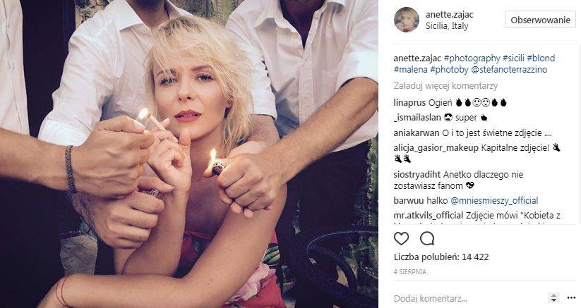 Takiej Anety Zając jeszcze nie widzieliśmy! Seksapil aż kipi, a fani porównują ją do Bellucci