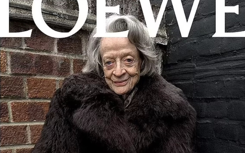 Fani oszaleli! 88-letnia Maggie Smith modelką nowej kampanii Loewe