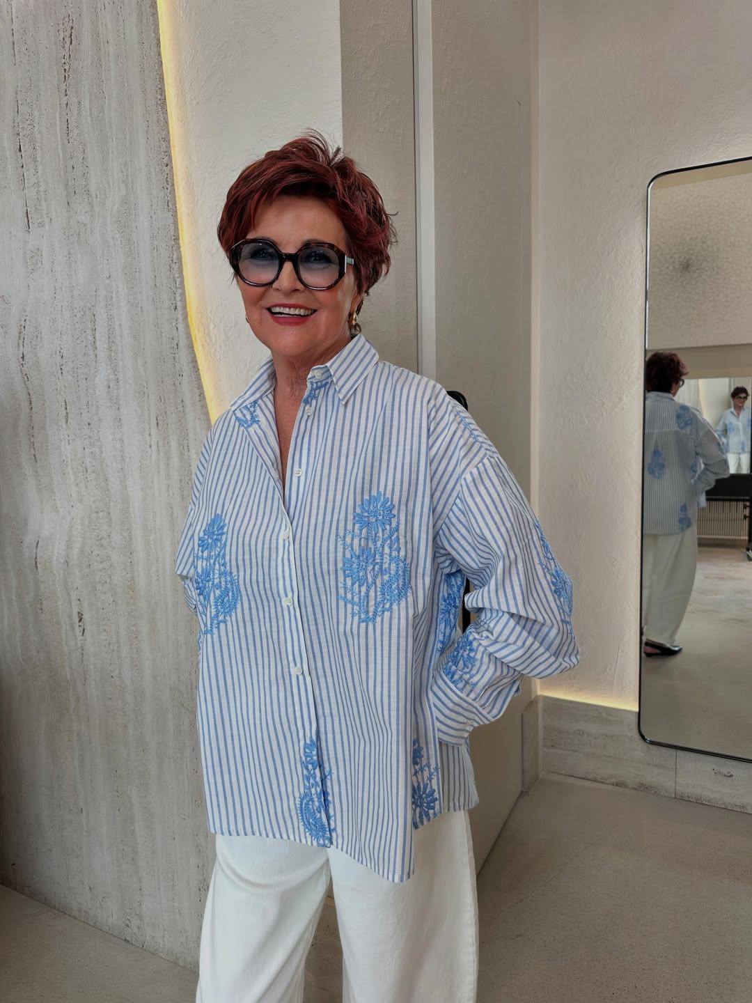 Jolanta Kwaśniewska zaskoczyła stylizacjami, fot. Instagram