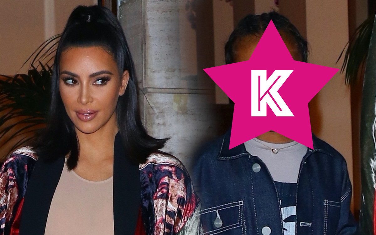 Kim Kardashian z córką i mężem idzie do kościoła. Spójrzcie na North – tata jej na TO pozwolił? (ZDJĘCIA)