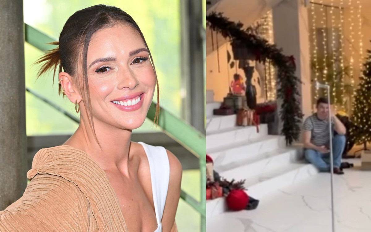 Halejcio udekorowała willę na święta. Kilka choinek to dopiero początek