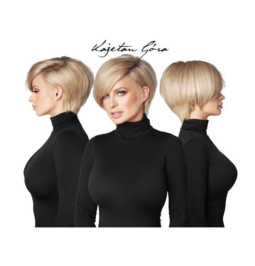 Ciepły blond i ta krótka fryzura - najlepiej!