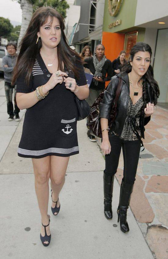 Khloe Kardashian w latach 2007-2008