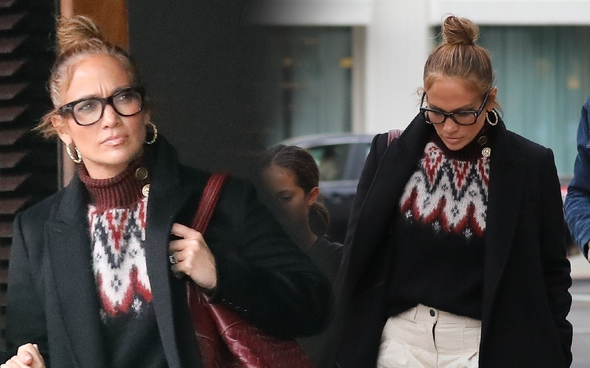 Ty pewnie zabiłabyś się w takich BUTACH – Jennifer Lopez poszła w nich na lunch z narzeczonym i córką (ZDJĘCIA)