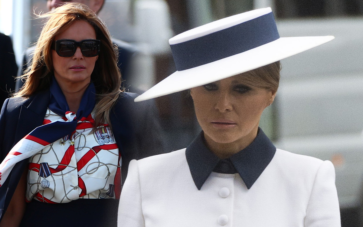 KREACJE Melanii Trump w czasie wizyty w Londynie