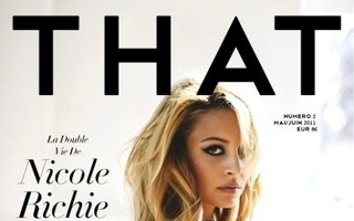 Zmysłowa Nicole Richie na okładce That (FOTO)