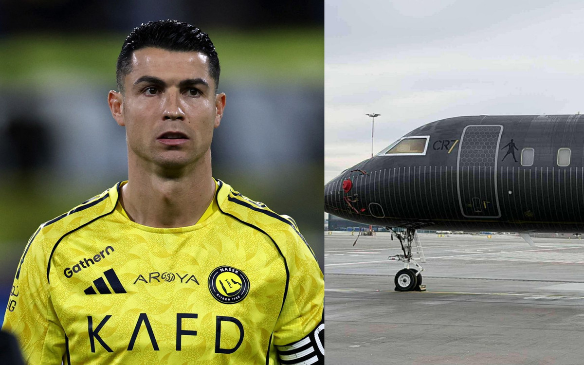 Prywatny odrzutowiec Cristiano Ronaldo w Polsce! Tajemnicze lądowanie i przykre wieści