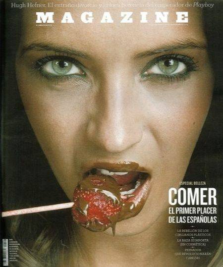 Sara Carbonero na okładkach