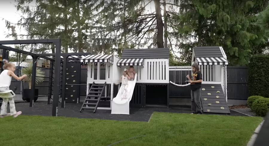 Andziaks pokazała swój SPEKTAKULARNY ogród! Jeszcze więcej atrakcji, niż rok temu