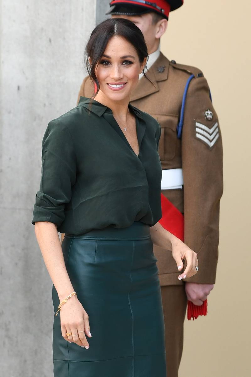 Meghan Markle złamała protokół i przyszła… w POGNIECIONEJ bluzce!