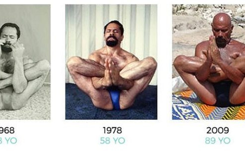 NIE DO WIARY! Ten jogin ma 95 lat, a czuje się jak 30-latek