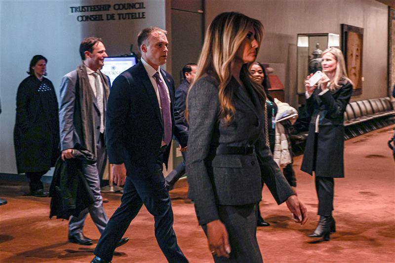 Melania Trump poprowadziła posiedzenie ONZ, fot. Forum