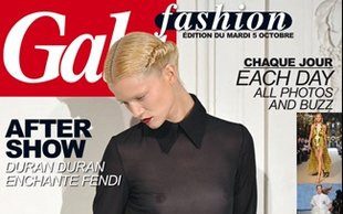 Kasia Struss w wersji blond na okładce francuskiej Gali FOTO