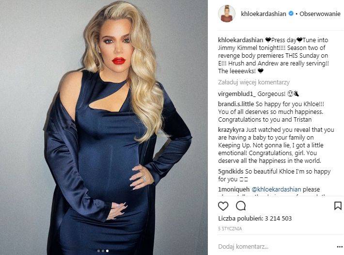 Ukrywając ciążowy brzuch Khloe miała DOŚĆ tej jednej rzeczy