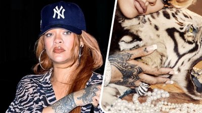 Rihanna jak ze starego Hollywood pozuje na okładce magazynu! Znów udowodniła, że nie ma sobie równych