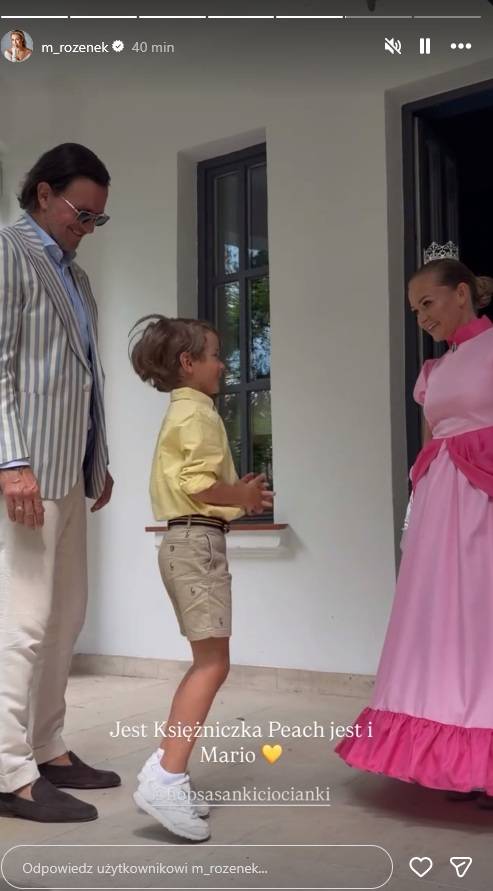 6 urodziny Henia Majdana, Małgorzata Rozenek-Majdan, Radosław Majdan fot. Instagram