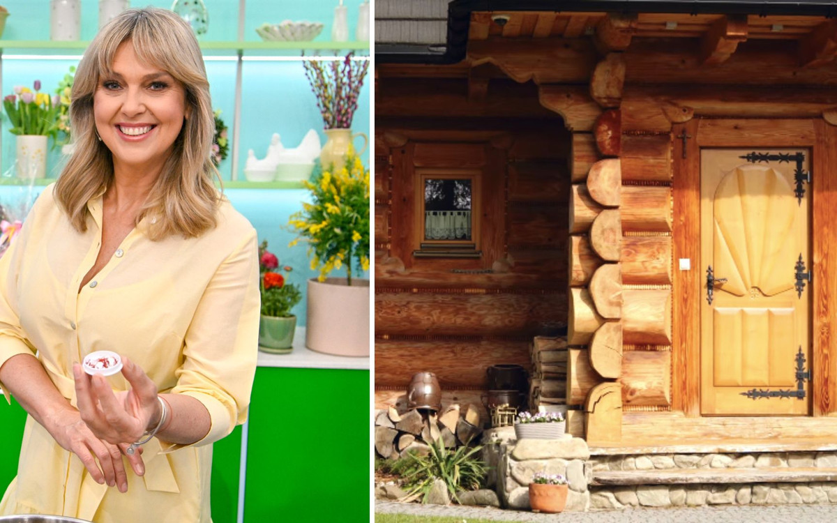 Ewa Wachowicz mieszka w góralskiej chacie. Te drewniane dodatki robią robotę!