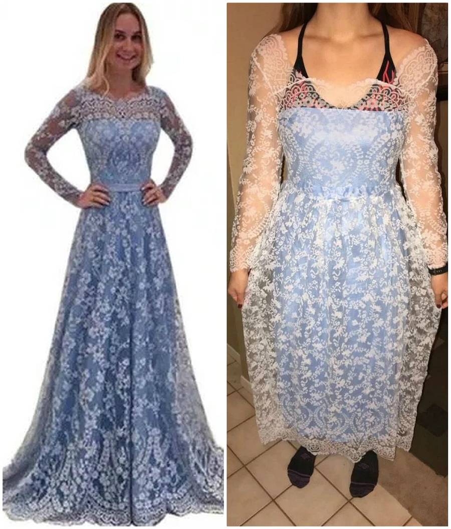 Chciały mieć PIĘKNE sukienki na studniówkę – OTO, co przyszło w paczce