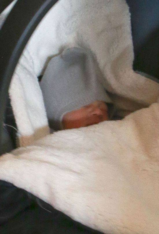 Simon Cowell odbiera ze szpitala Lauren Silverman i synka Erica