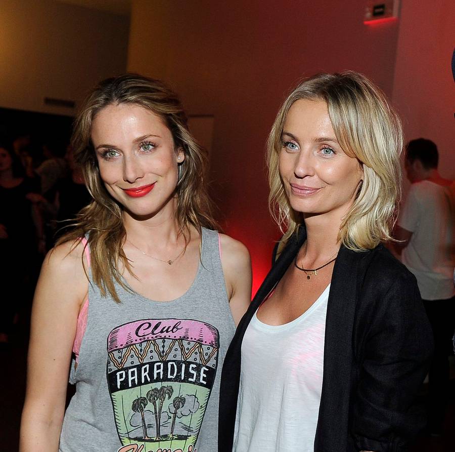 Natalia Klimas, Agnieszka Szulim na ściance