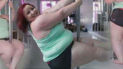 Oto Lulu. Waży 114 kg i jest najcięższą tancerką na rurze