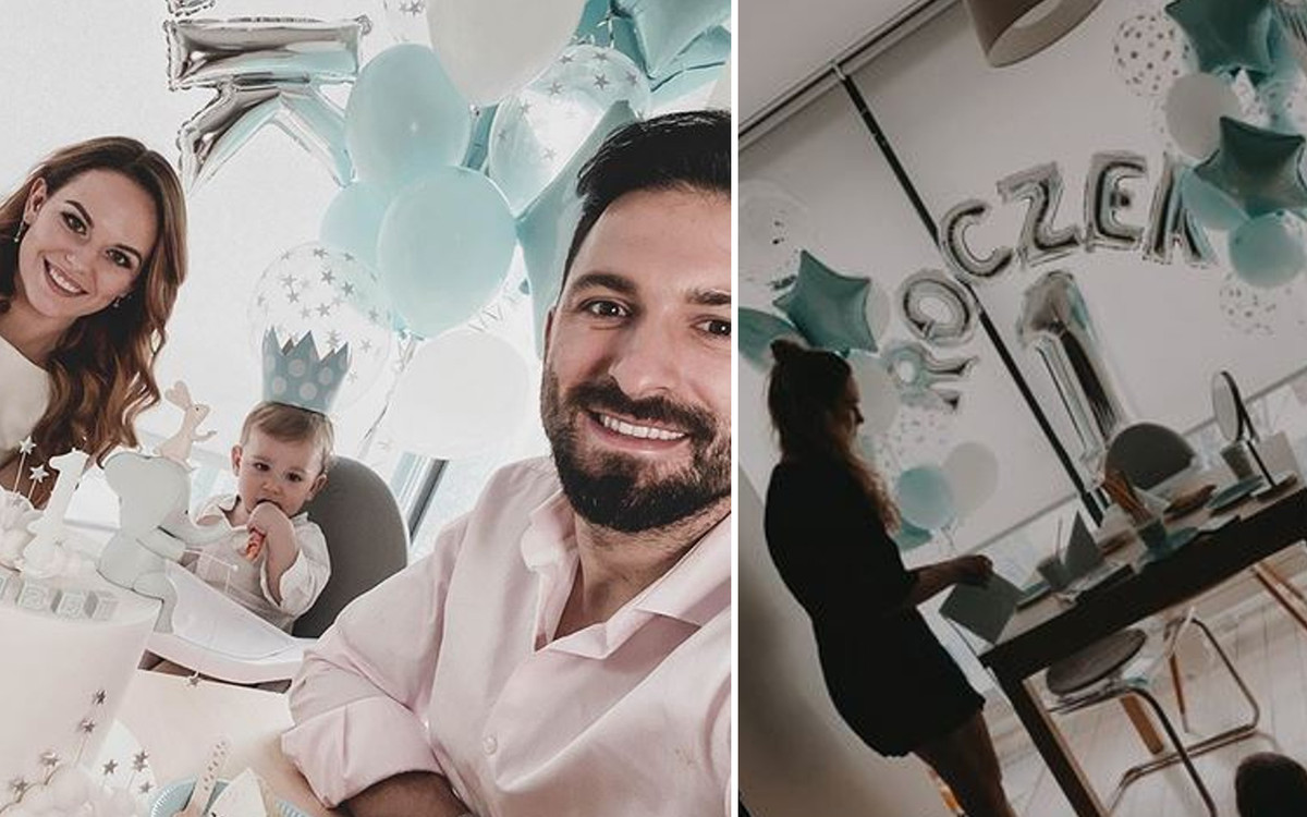 Rafał Maślak urządził synowi BAJKOWE urodziny. Chłopiec to mała kopia TATY!