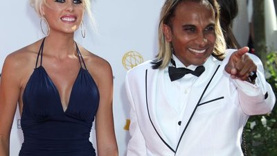 Iwona Burnat z ukochanym na galach w Hollywood