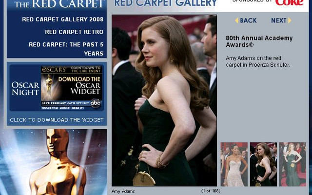 Oscarowe kreacje: Cruz, Swank, Klum i Kidman